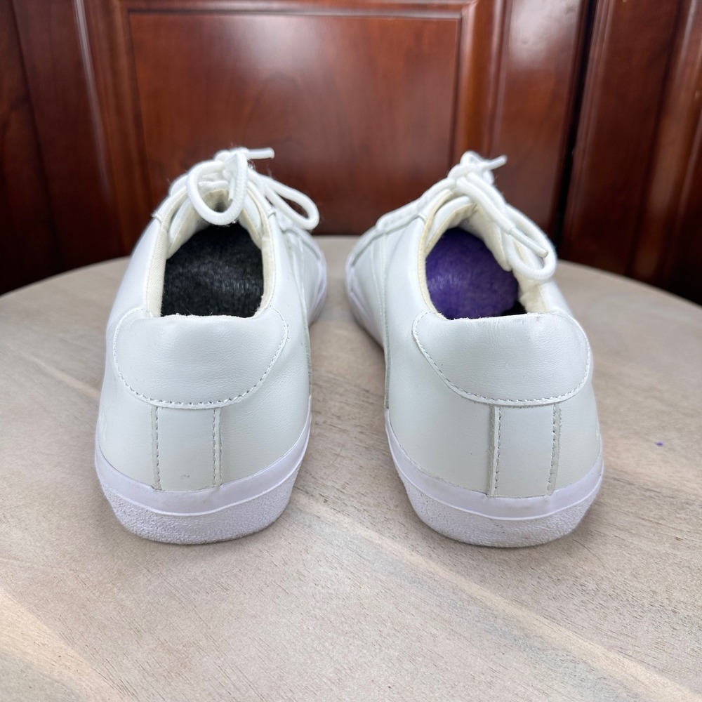 Madewell Sidewalk Low Top Sneakers White Leather Mens 8.5 Womens 9.5 - Picture 2 of 12